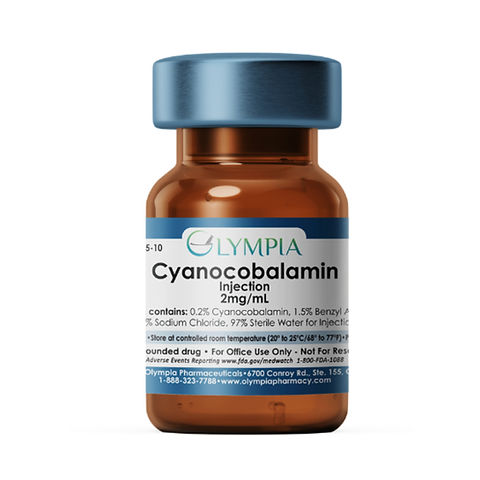 fda b12 injections Olympia Cyanocabalamin Milligram:15mg