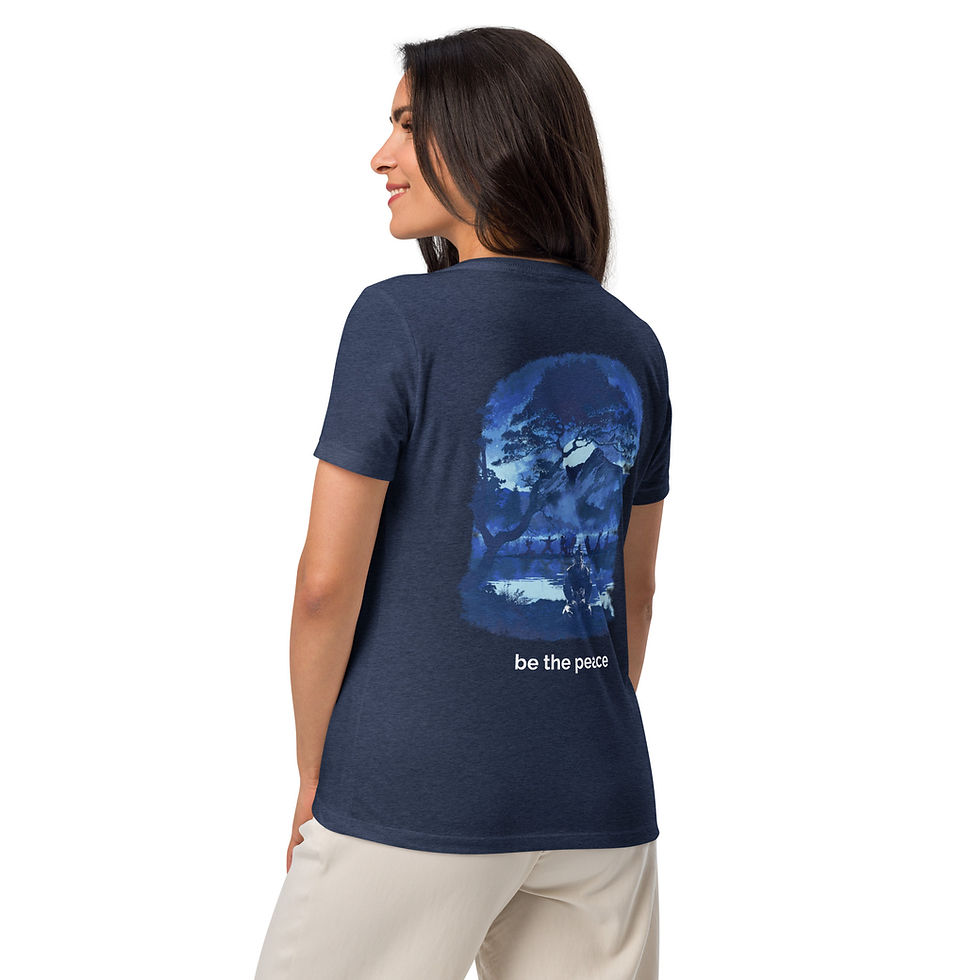 Thumbnail: One Dojo™ YOGA Women's V-Neck T-Shirt | Bella Canvas 6405CVC