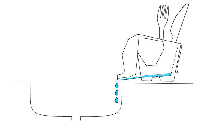 Miniatura: Escurridor Elefante