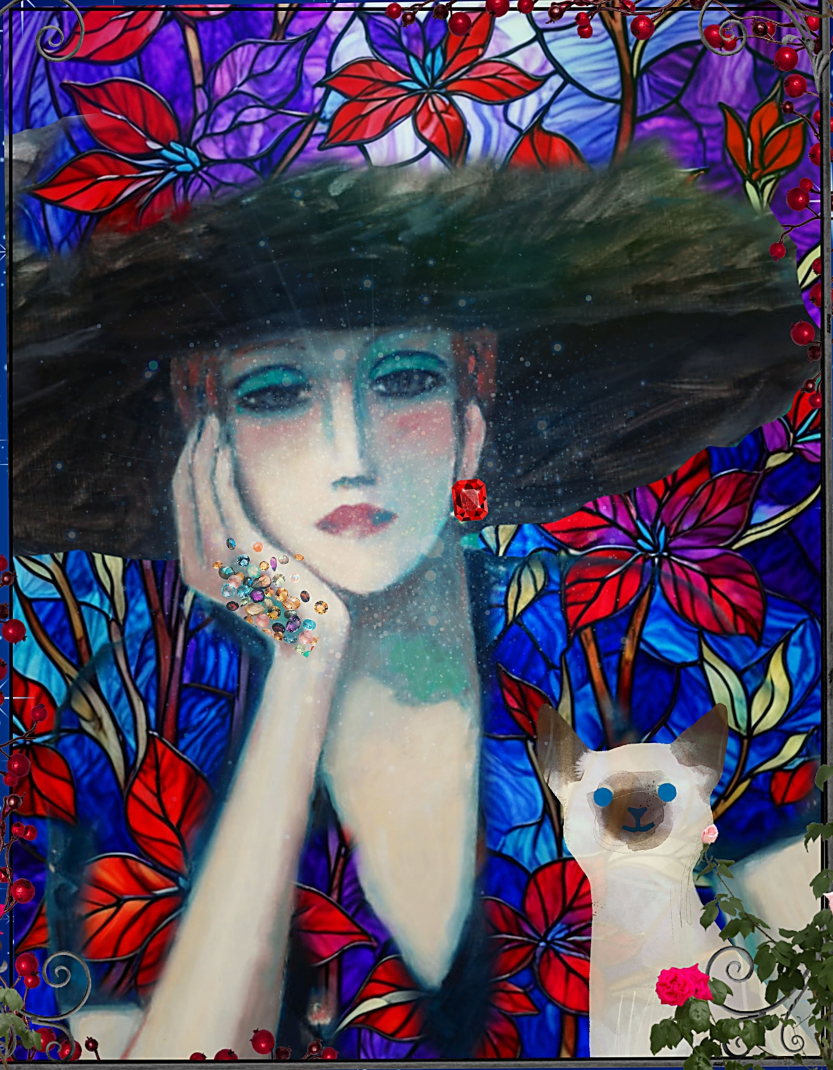 Ruby Rose and Kitty - Lisa Marie Mercer