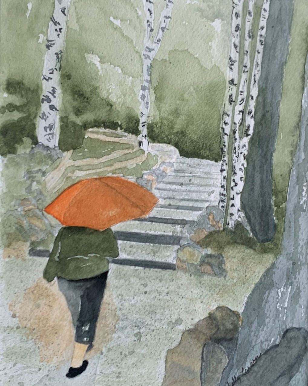 Misty Morning - Sally Larson