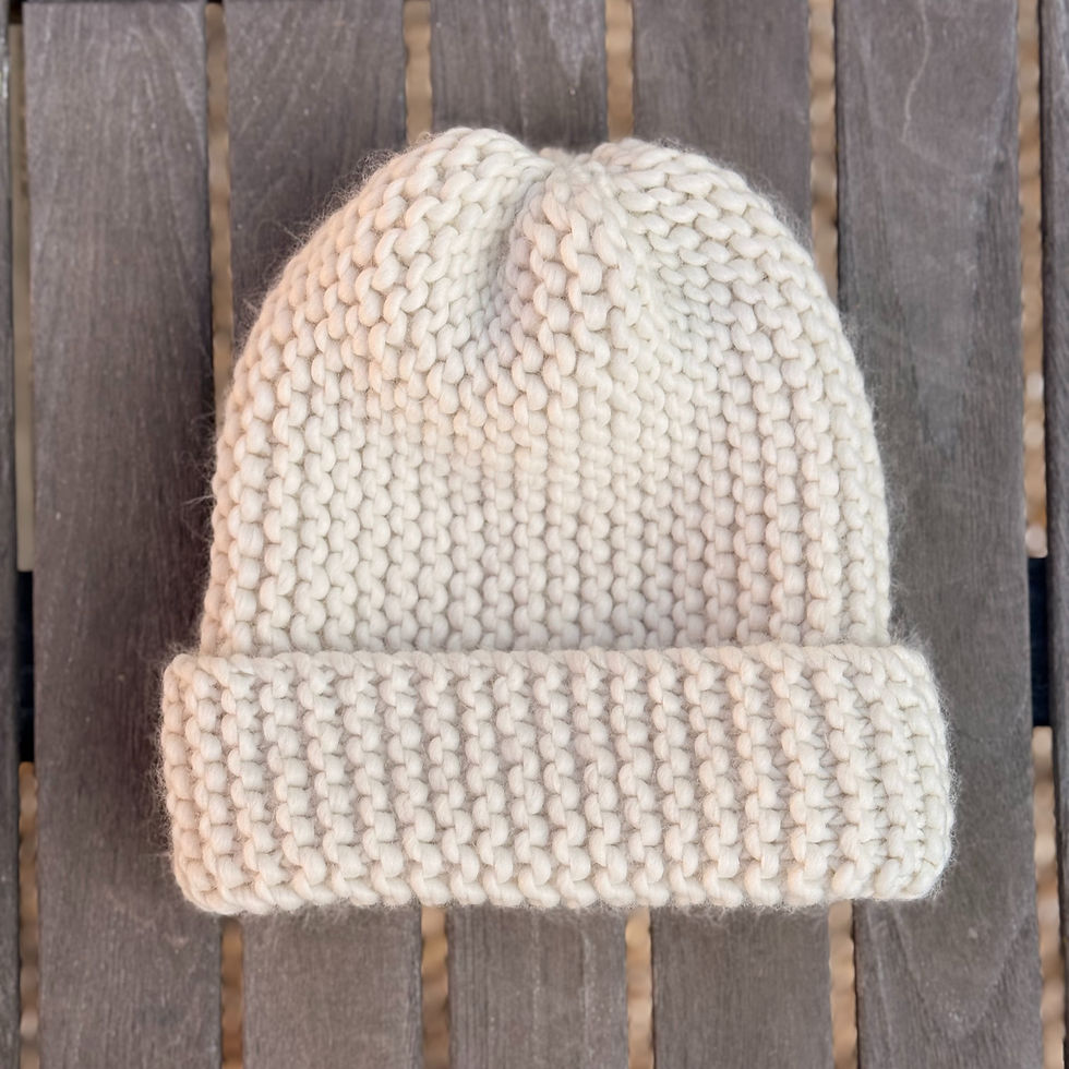 Chunky Beanie Knitting Course
