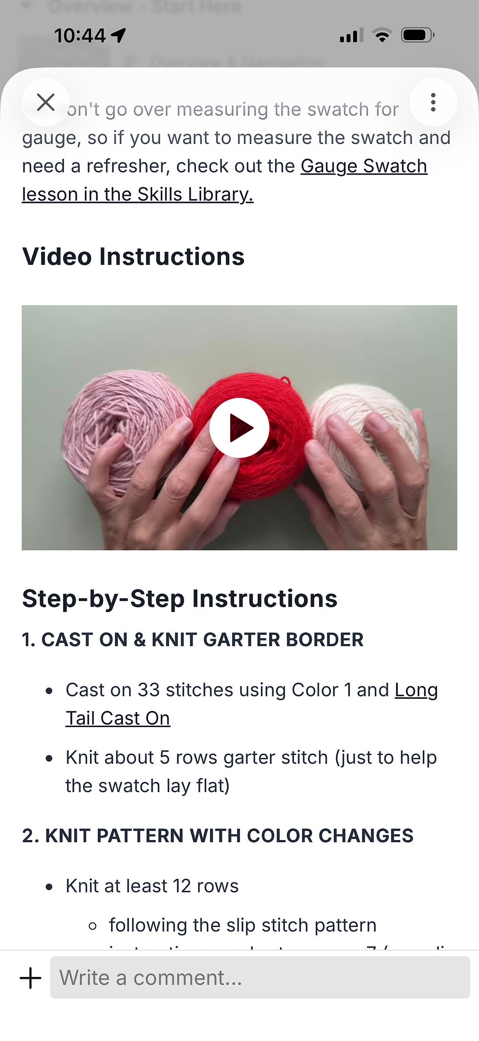 Thumbnail: Isla Shawl Online Course