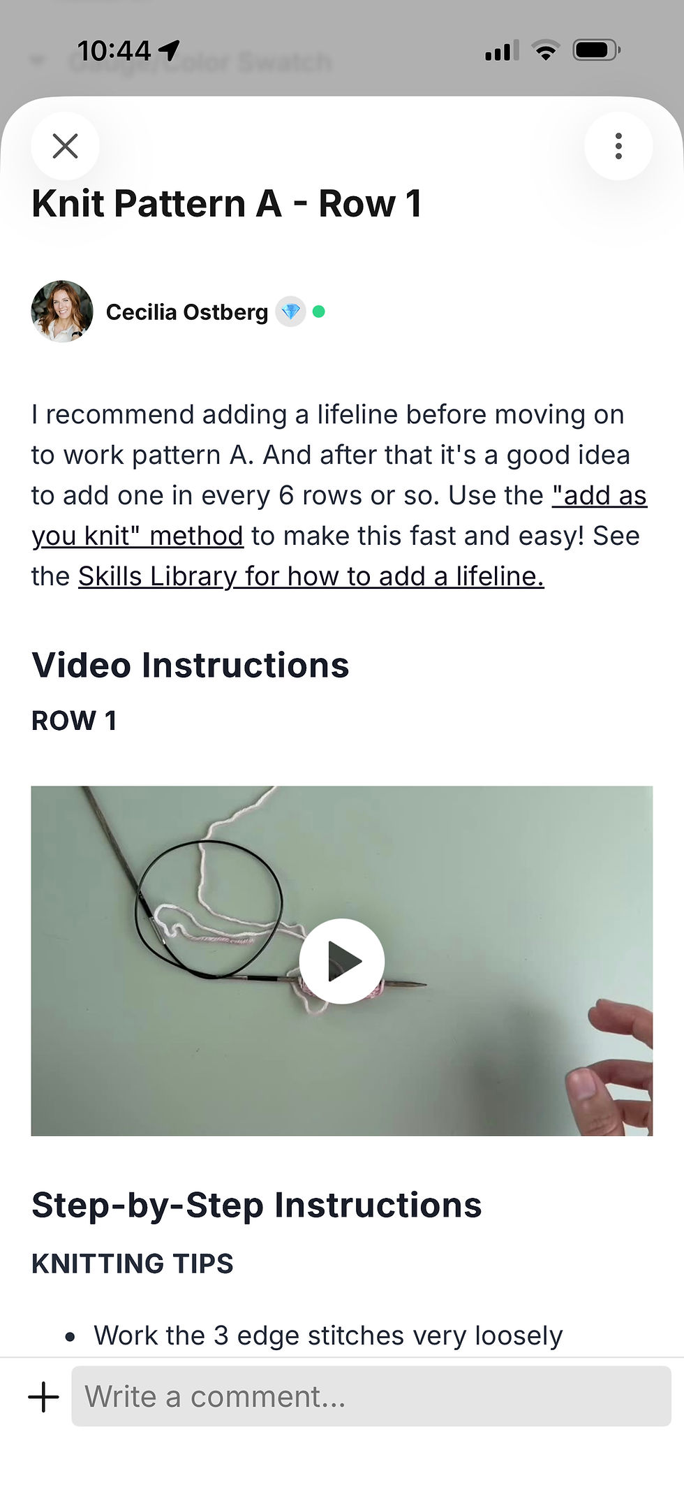 Thumbnail: Isla Shawl Online Course