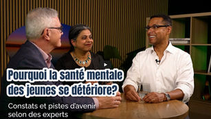 Srividya Iyer discute des différents aspects de la santé mentale des jeunes dans ce podcast vidéo