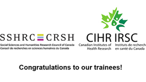 Exciting News - Grants Received by Our Trainees!
