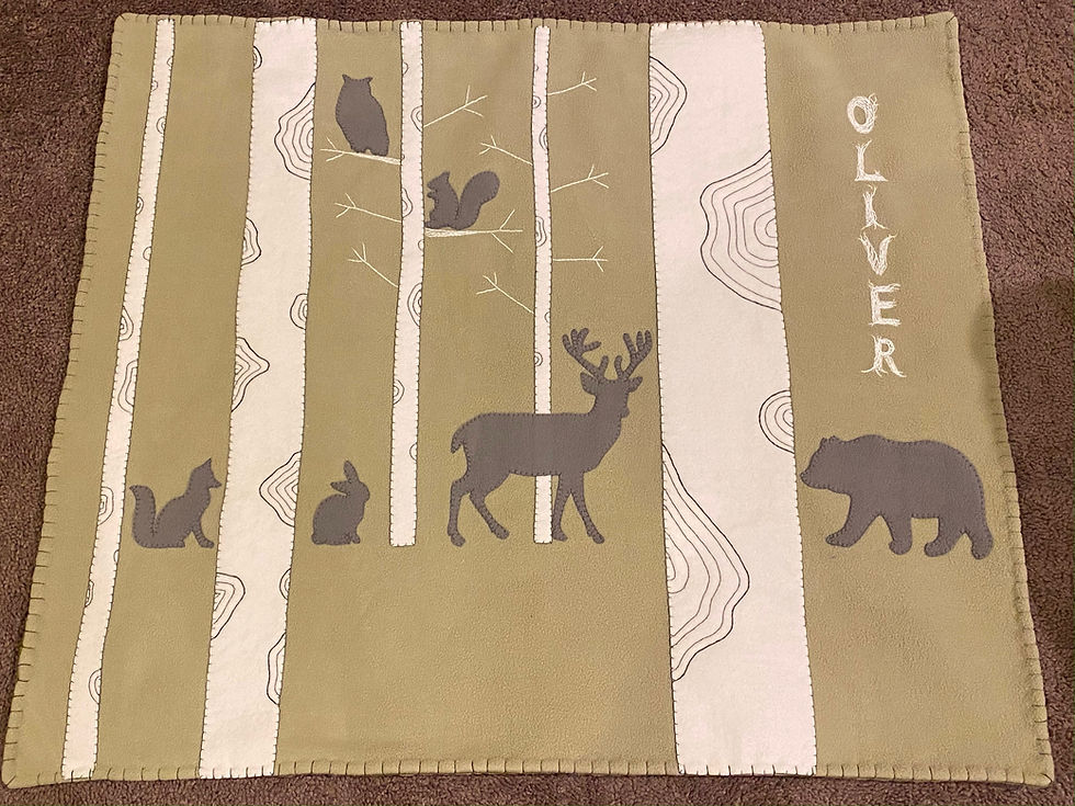 Thumbnail: Personalized Baby Blanket
