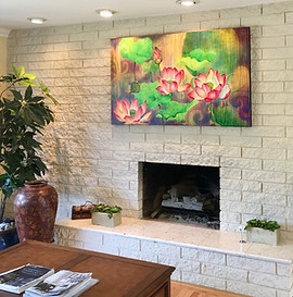 Lucy Liew floral wall art in California homes_180221_07.jpeg