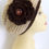 Thumbnail: Chocolate Toffee and Beige Crochet Flower Hat
