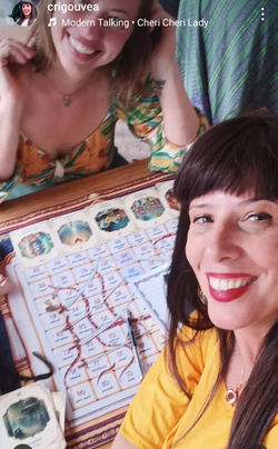 Jogando Maha Lilah na Mandala Zen