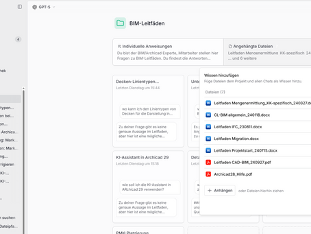 Wofür ist ein firmeninternes GPT gedacht und warum ist es auch für alle Architekten relevant?