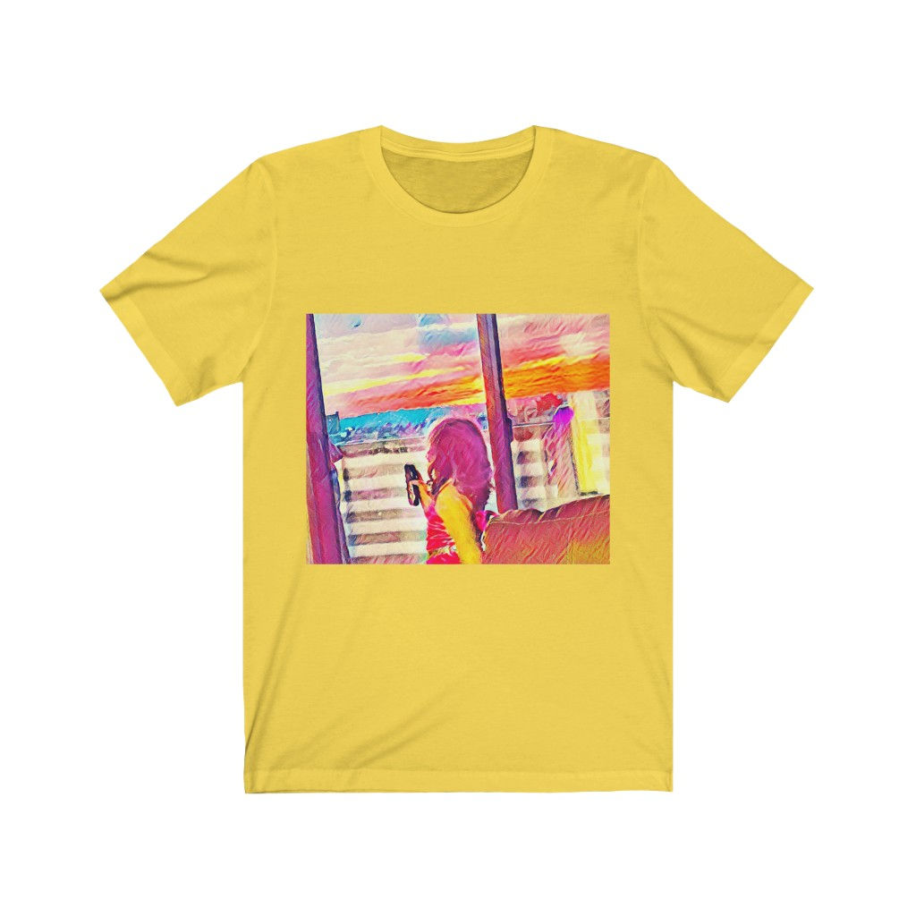 Sky God Earth God Unisex Jersey Short Sleeve Tee