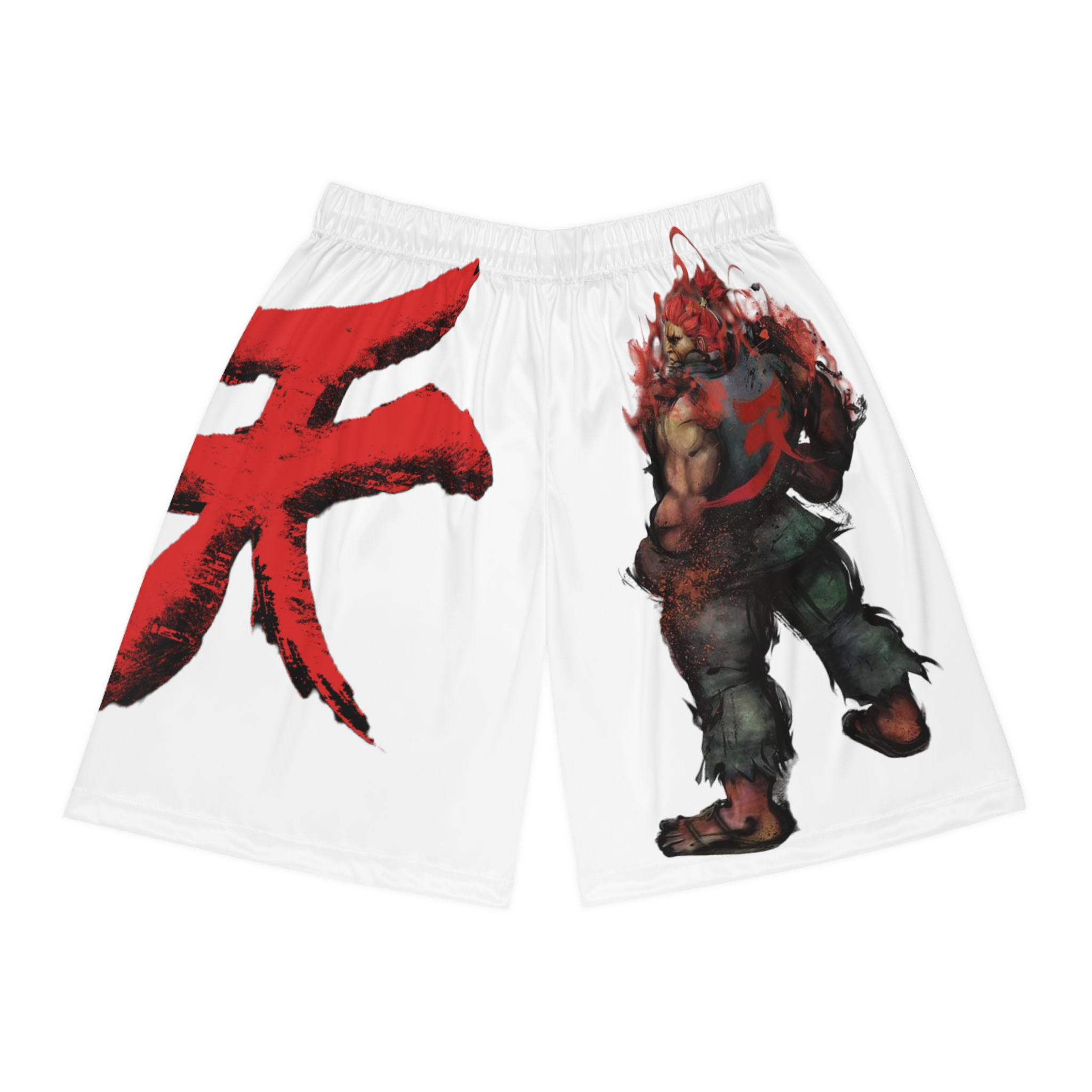 Akumba Basketball Shorts - Ready to Conquer the World, Sporty Athletic Shorts