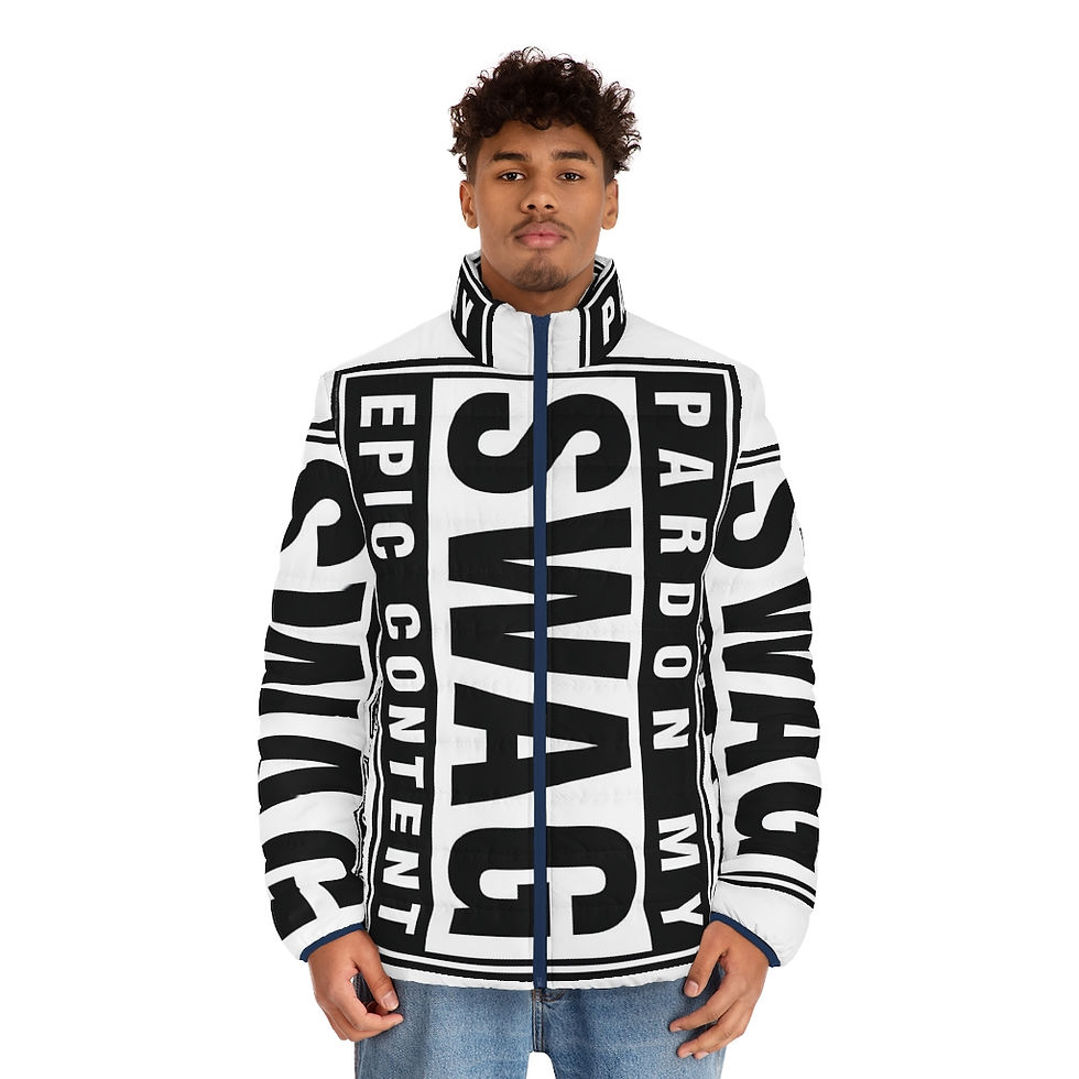 Thumbnail: Swag No Pardon Men's Puffer Jacket 