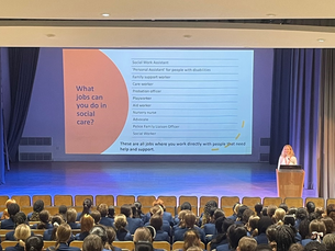 YEAR 8 ASSEMBLY: THE JOURNEY INTO THE SOCIAL CARE SECTOR