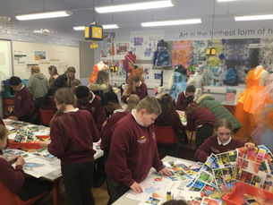 Primary Textiles visit