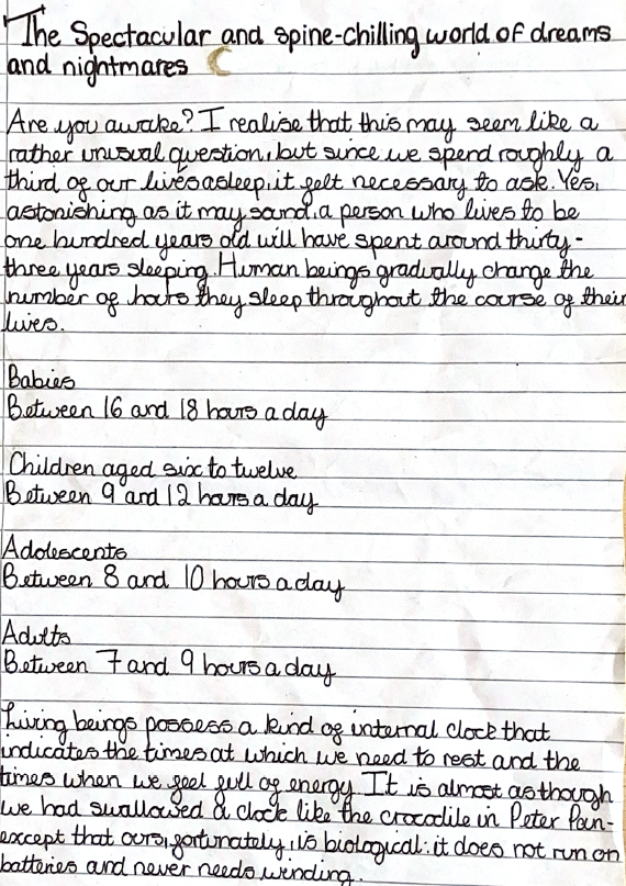 Sacred Heart Success in the Anthea Bell Young Translators’ Competition