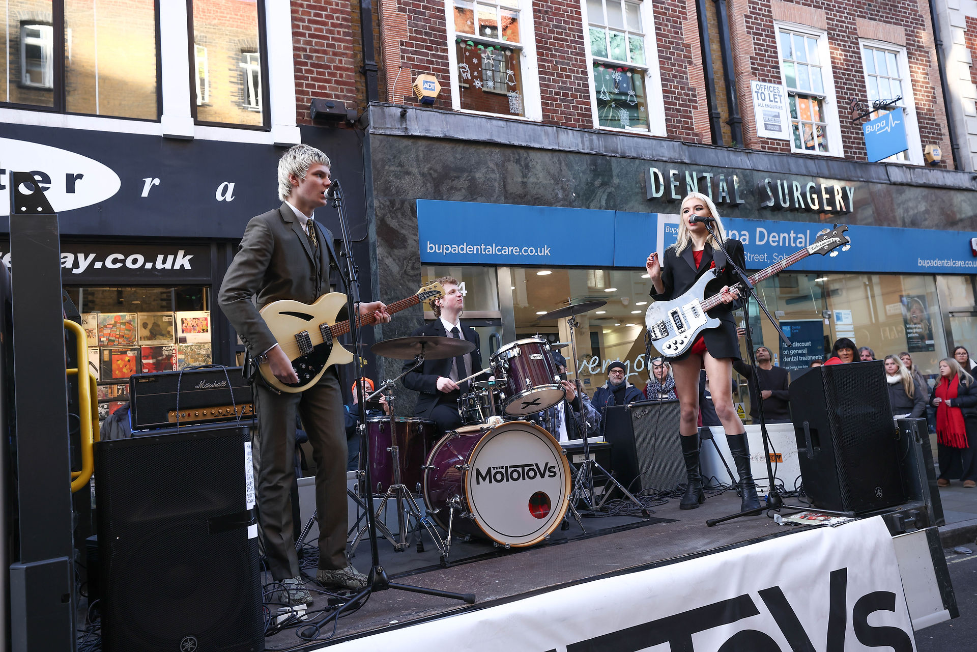 The Molotovs -Berwick Street , Soho 