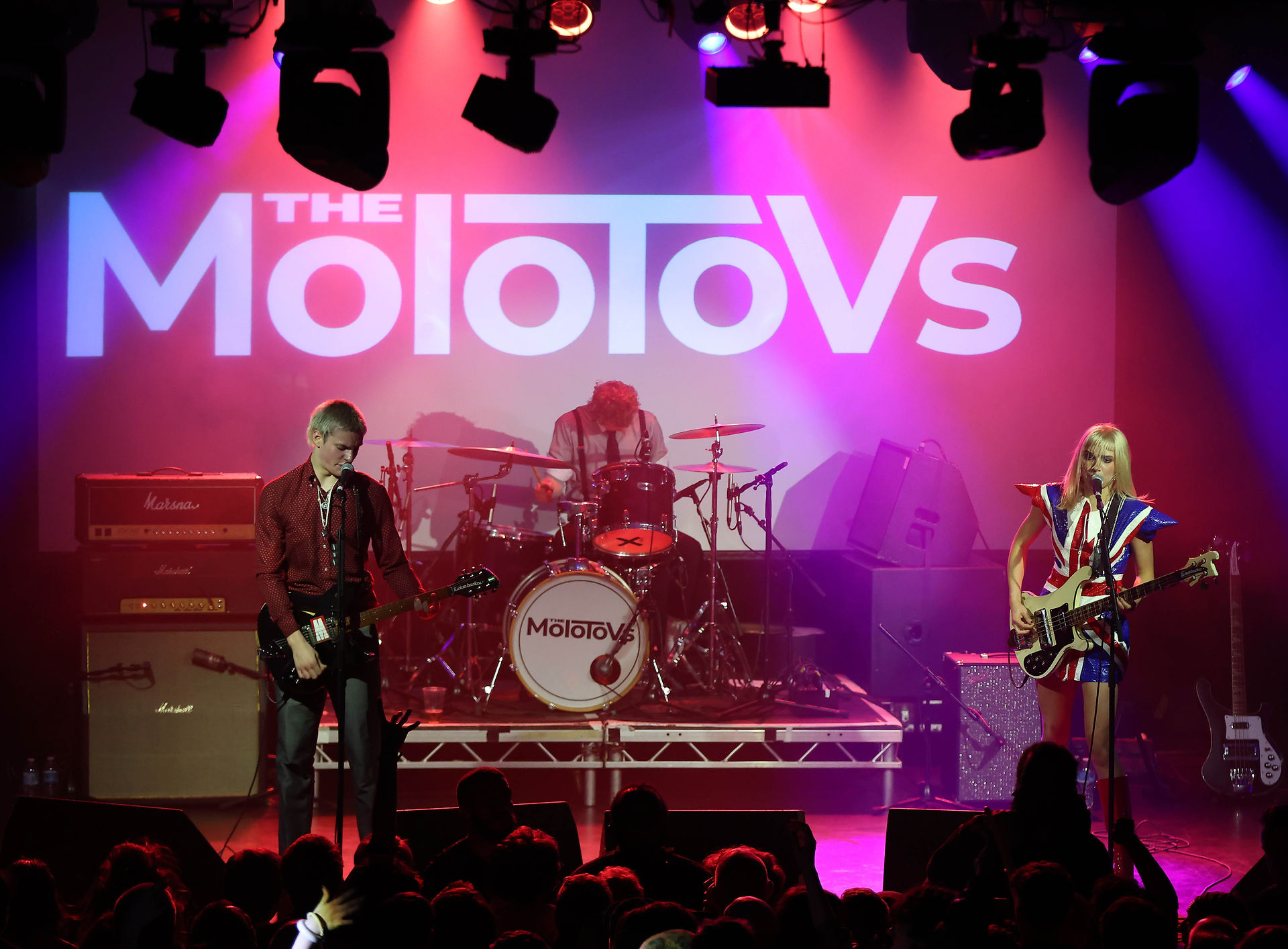The Molotovs playing to a sold out show at The Electric Ballroom , Camden, London 23rd October 2025