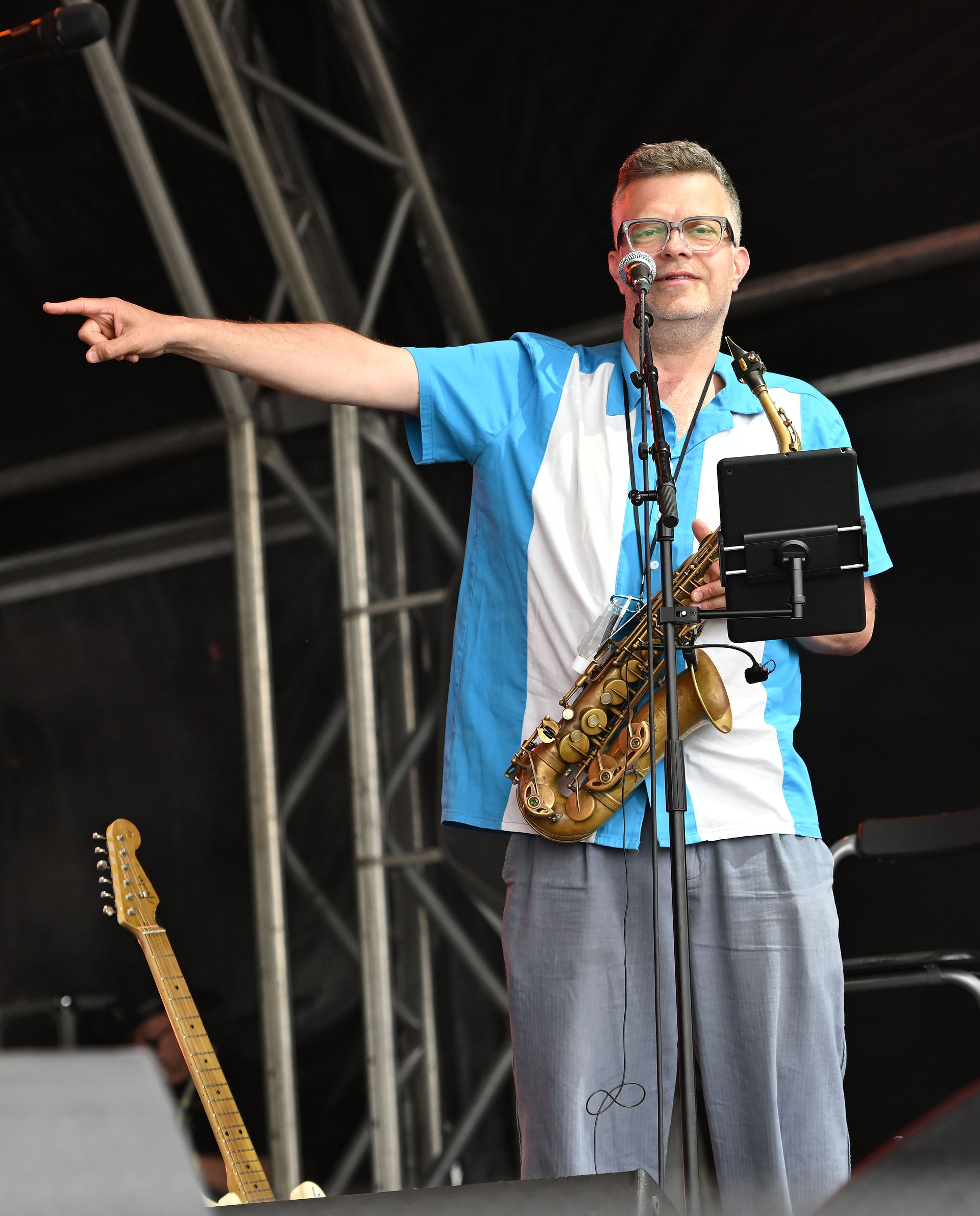 Wychwood Festival The Horne Section