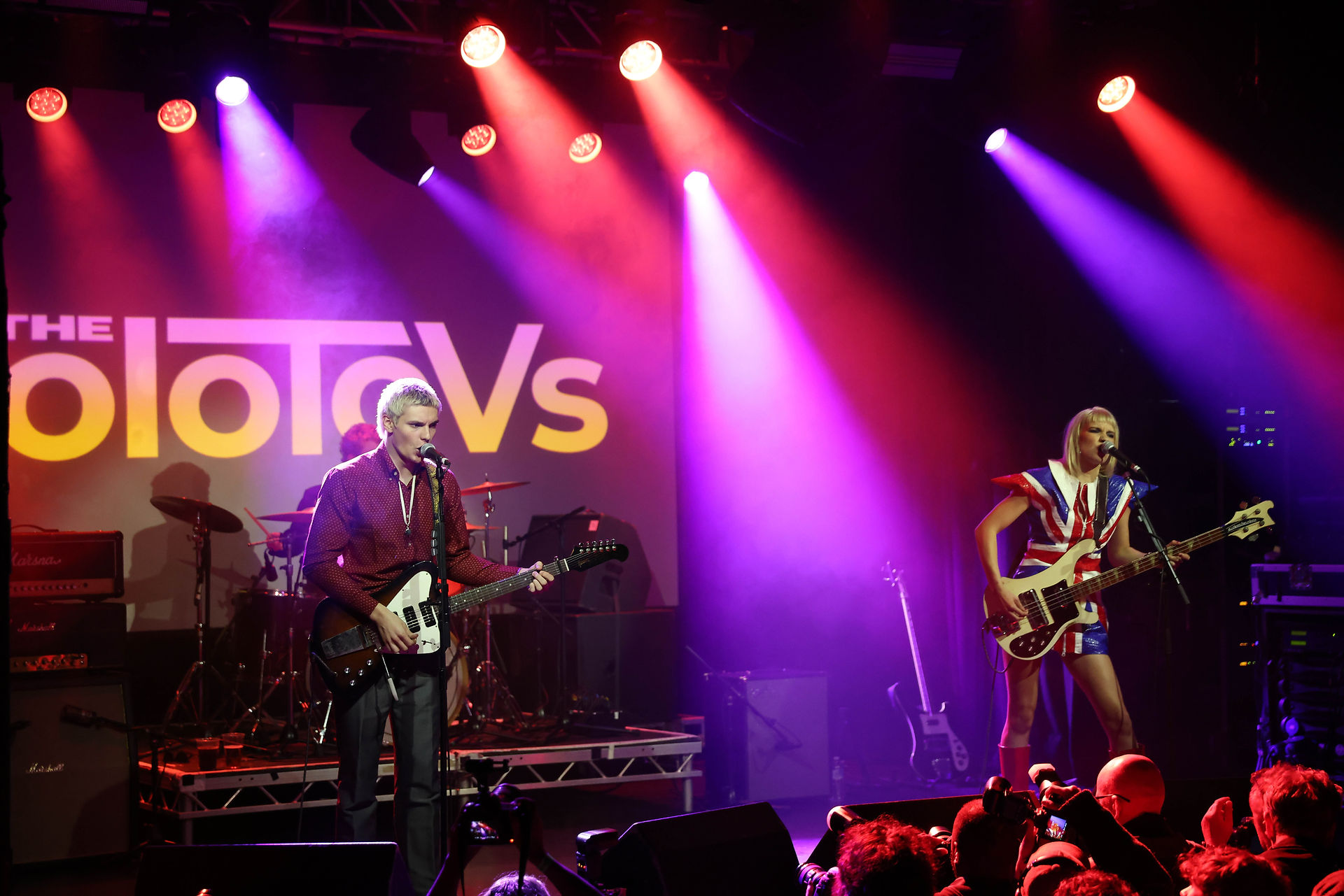 The Molotovs playing to a sold out show at The Electric Ballroom , Camden, London 23rd October 2025