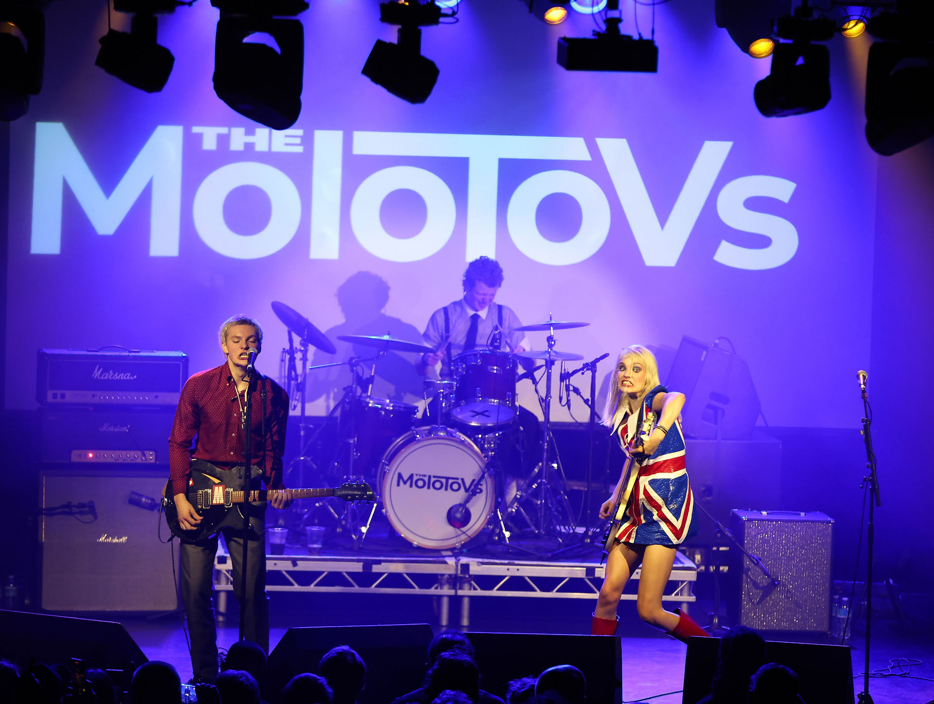 The Molotovs playing to a sold out show at The Electric Ballroom , Camden, London 23rd October 2025