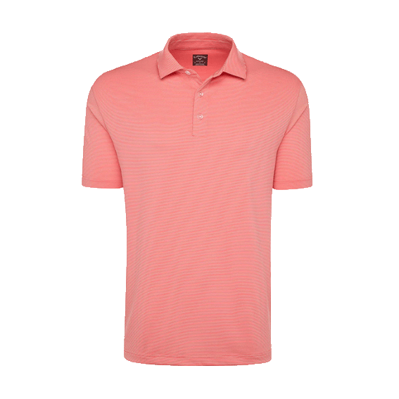 Polo Callaway Broken Stripe Cayenne