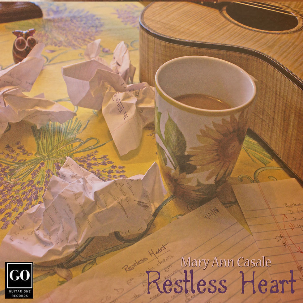 Guitar One Records Reissues "Restless Heart" By Mary Ann Casale!