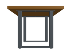 Square Table leg with top 4