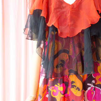 Psychedelic maxi dress