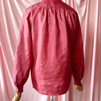 Raspberry Ruffle Shirt