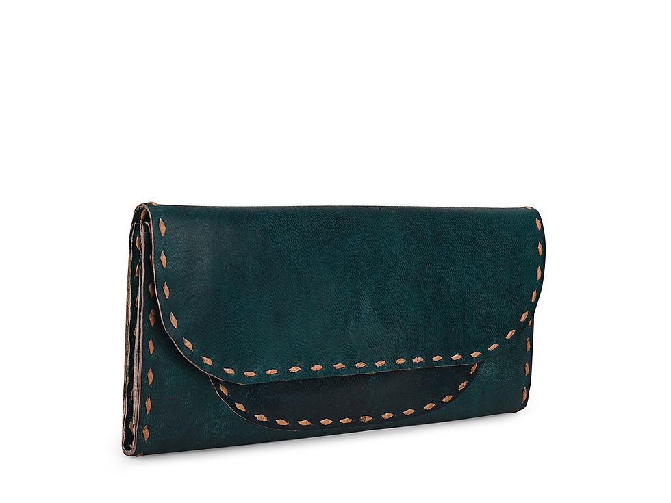 Plain Leather Pocket Wallet