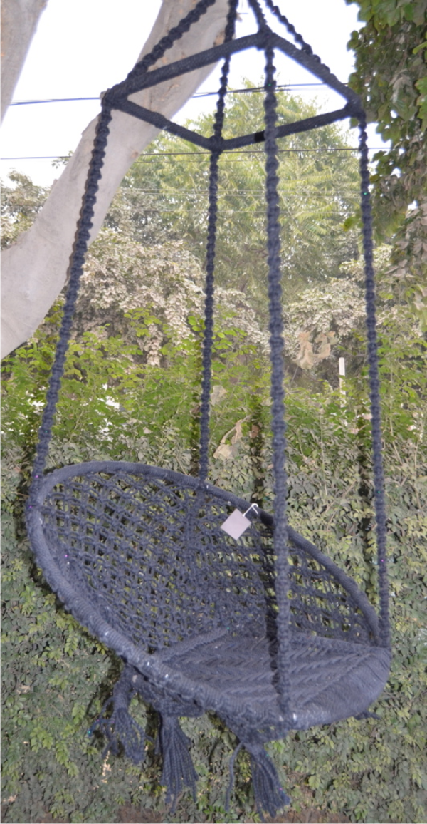 Thumbnail: Iron Swing Chair