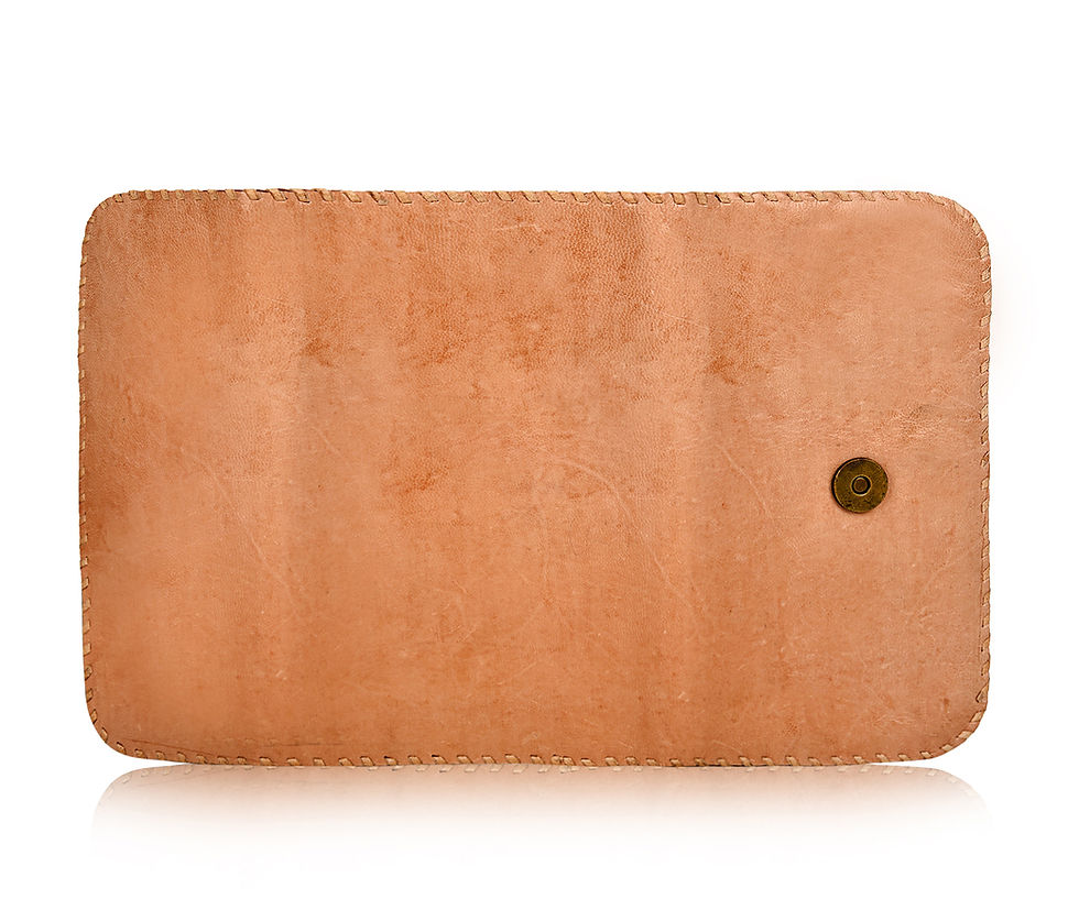 Thumbnail: Plain Leather Folding Wallet