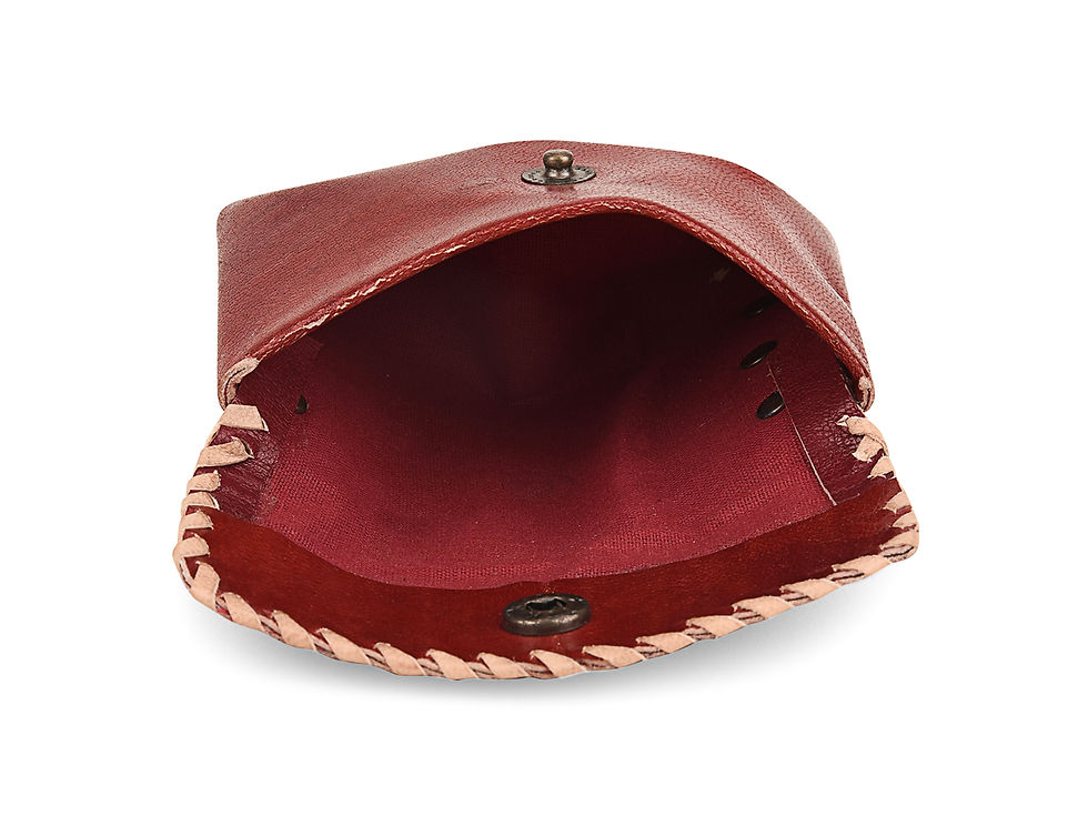 Thumbnail: Punch Leather Coin Pouch