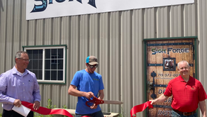 Ribbon Cutting Ceremony for Sign Forge