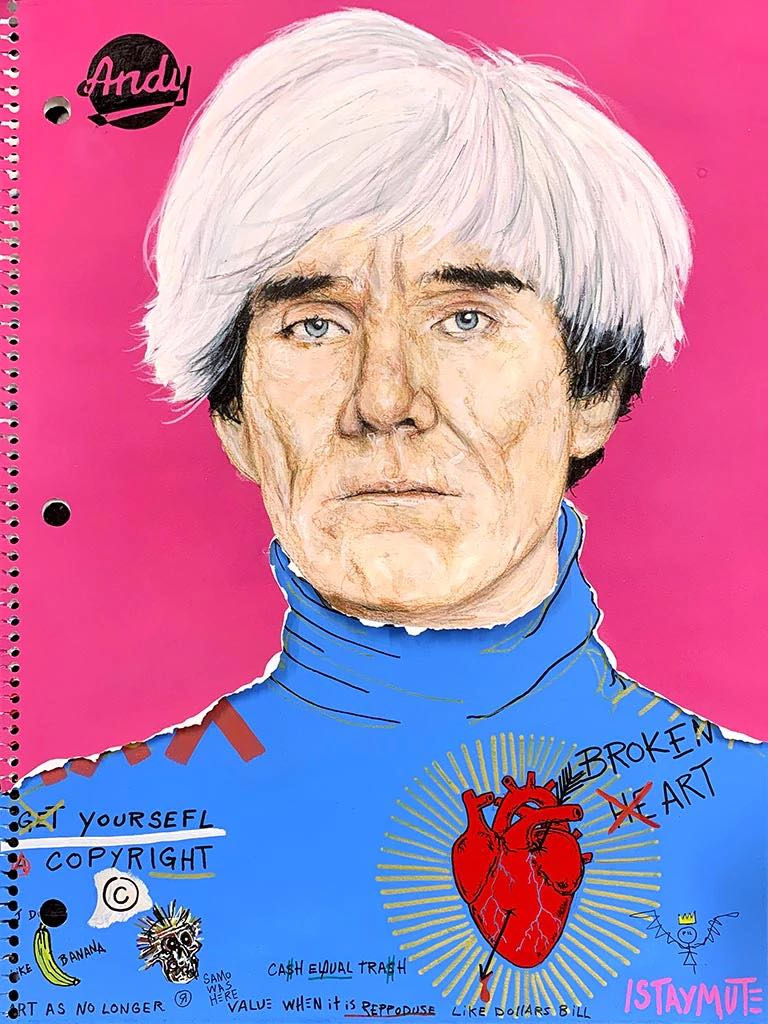 Notebook (Torn Page)_ Andy Warhol (Mad Psycho Pink)