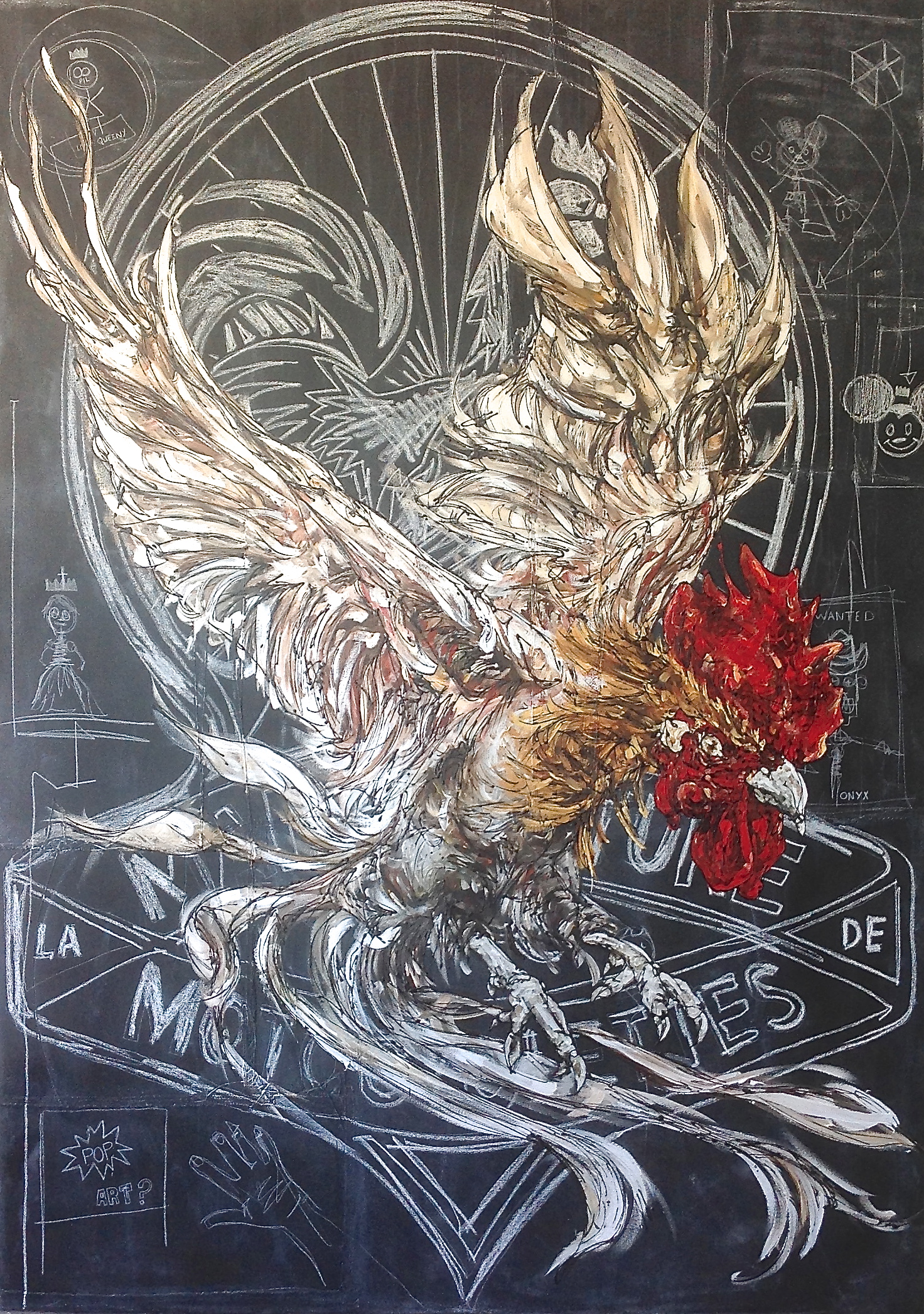 PunkNotDeadStageDivingARoosterCanTFly