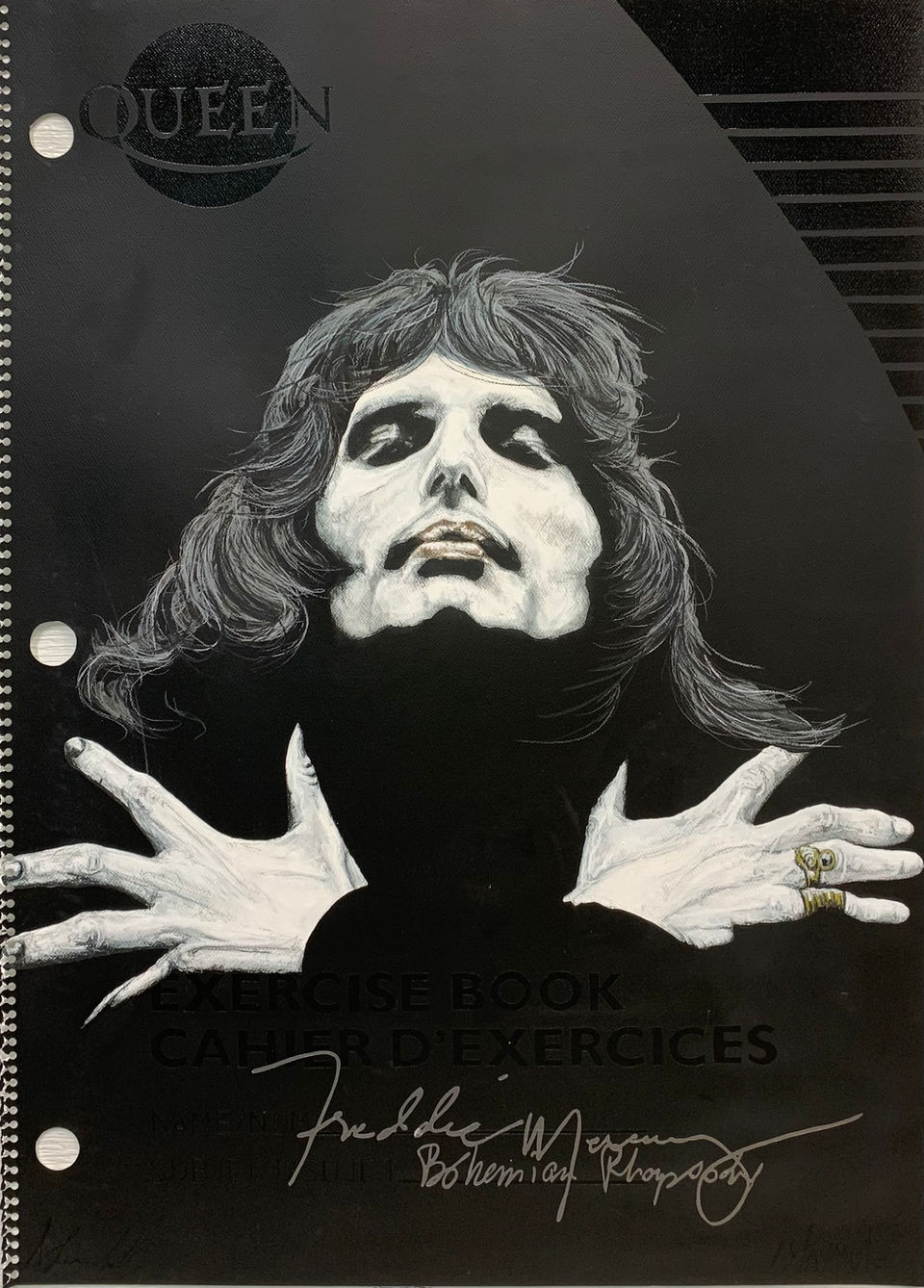 Note Book Queen Freddy Mercury