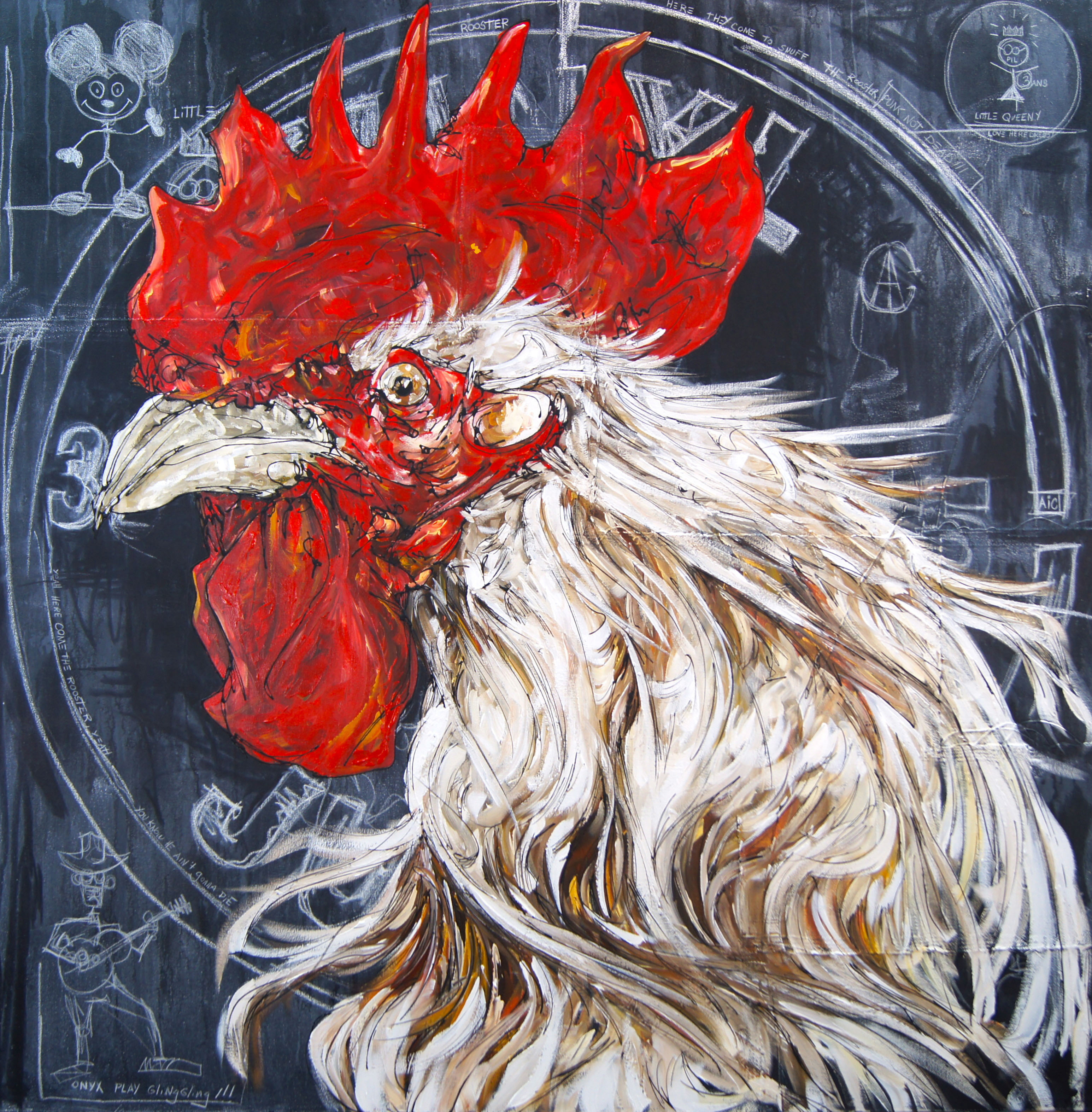 PunkNotDeadRooster