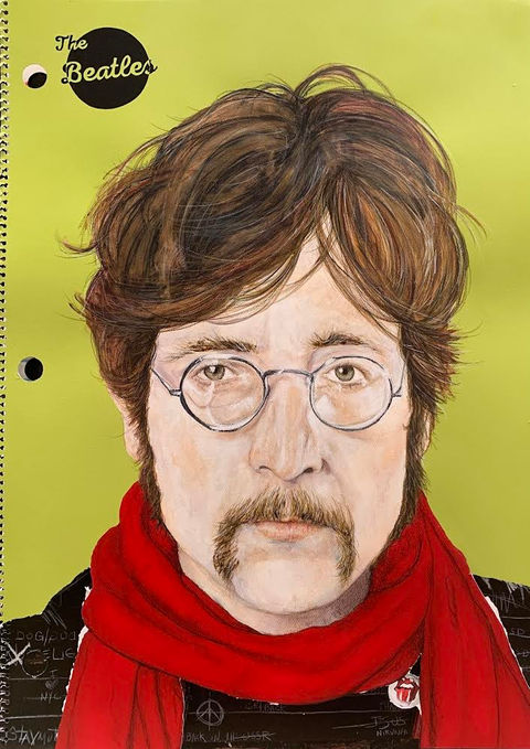 Note Book Beatles_ John Lennon