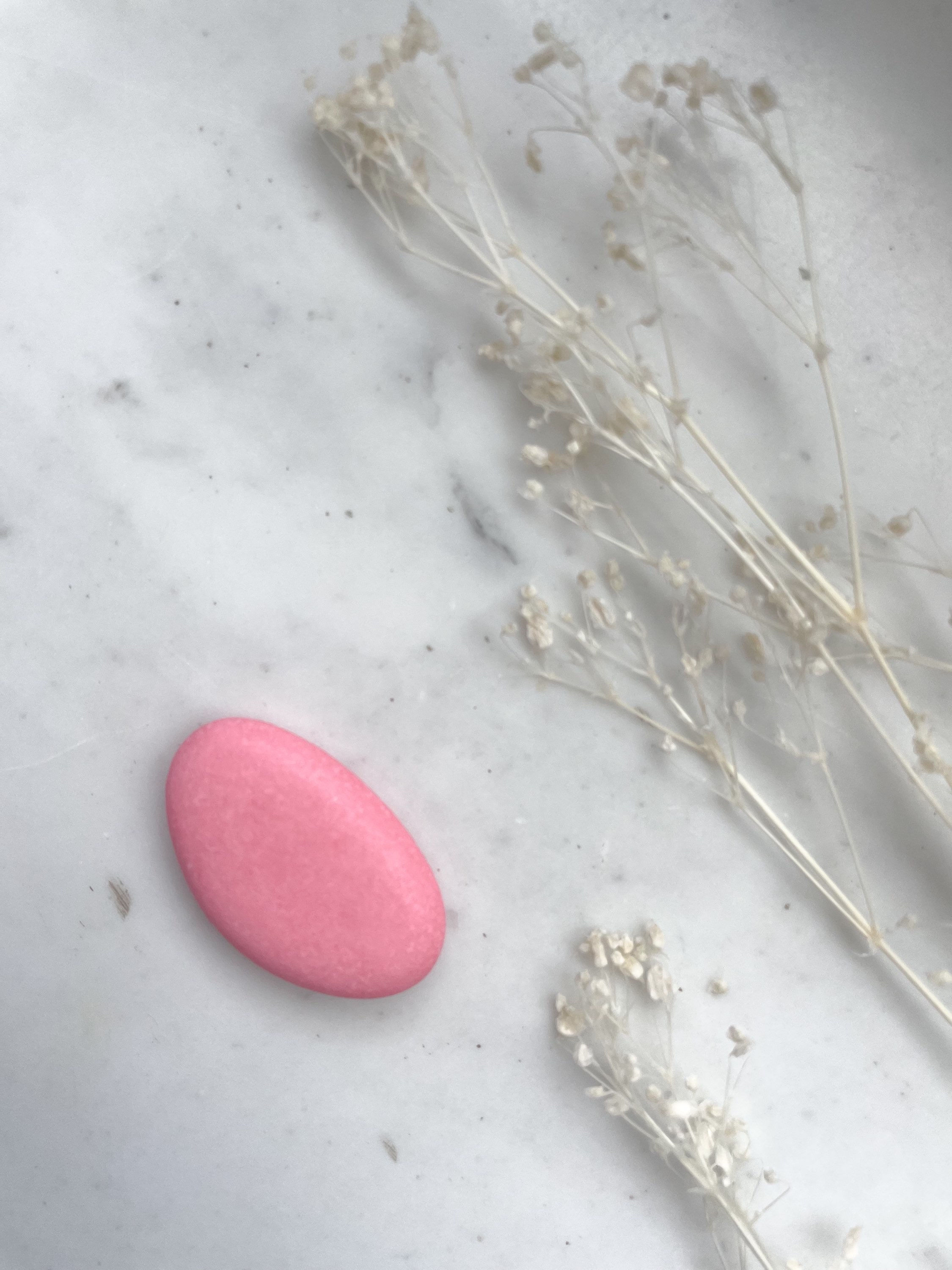 Suikerbonen dragees 1kg - roze (De Bock)