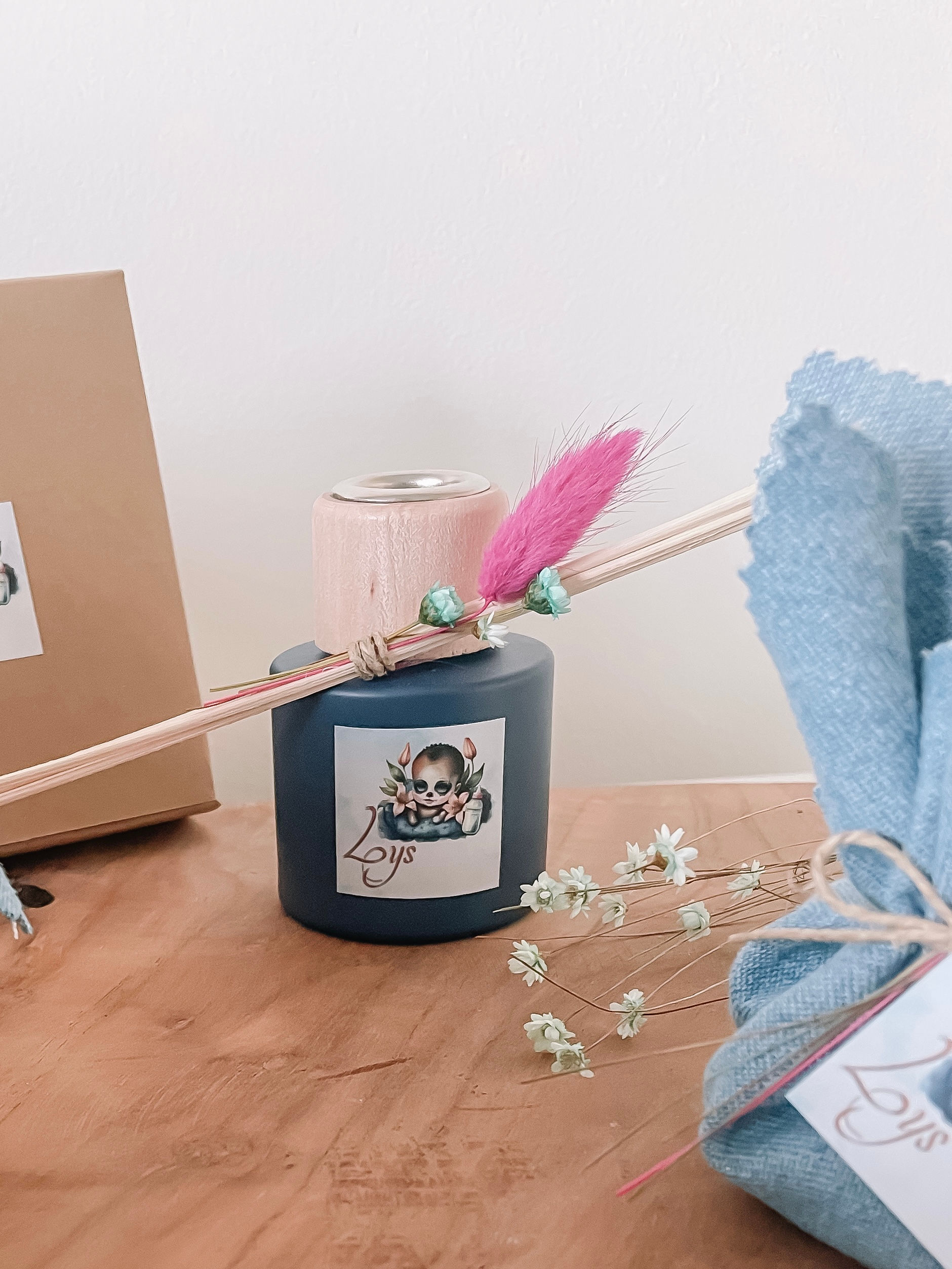 Geurflesje - Marineblauw - 50ml