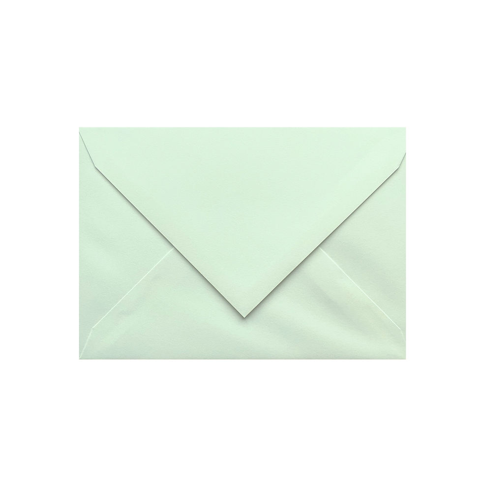 Envelop - Pastelgroen