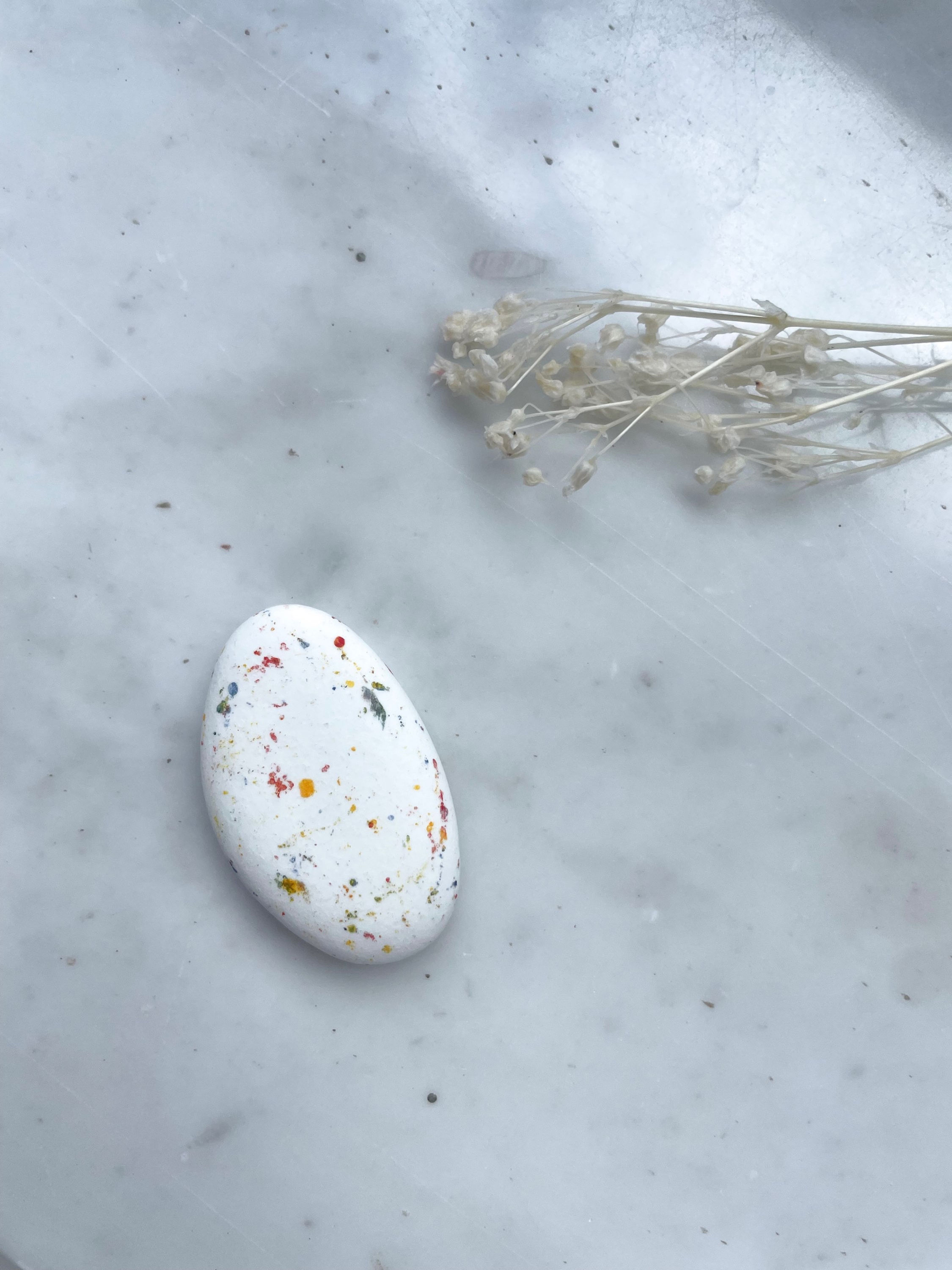 Suikerbonen dragees 1kg - picasso wit (DB)