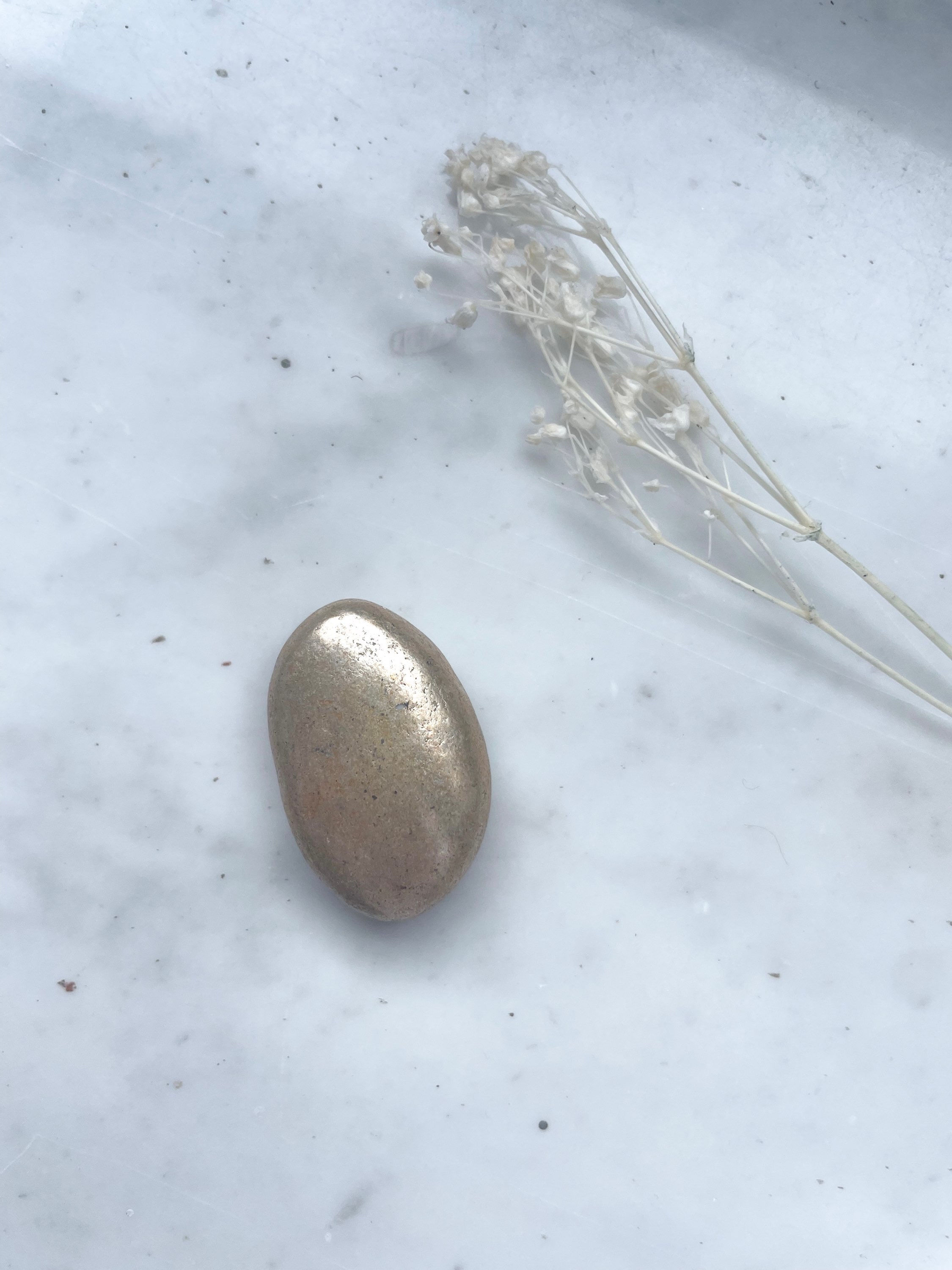 Suikerbonen dragees 1kg - Goud metallic(Papa Chocolat)