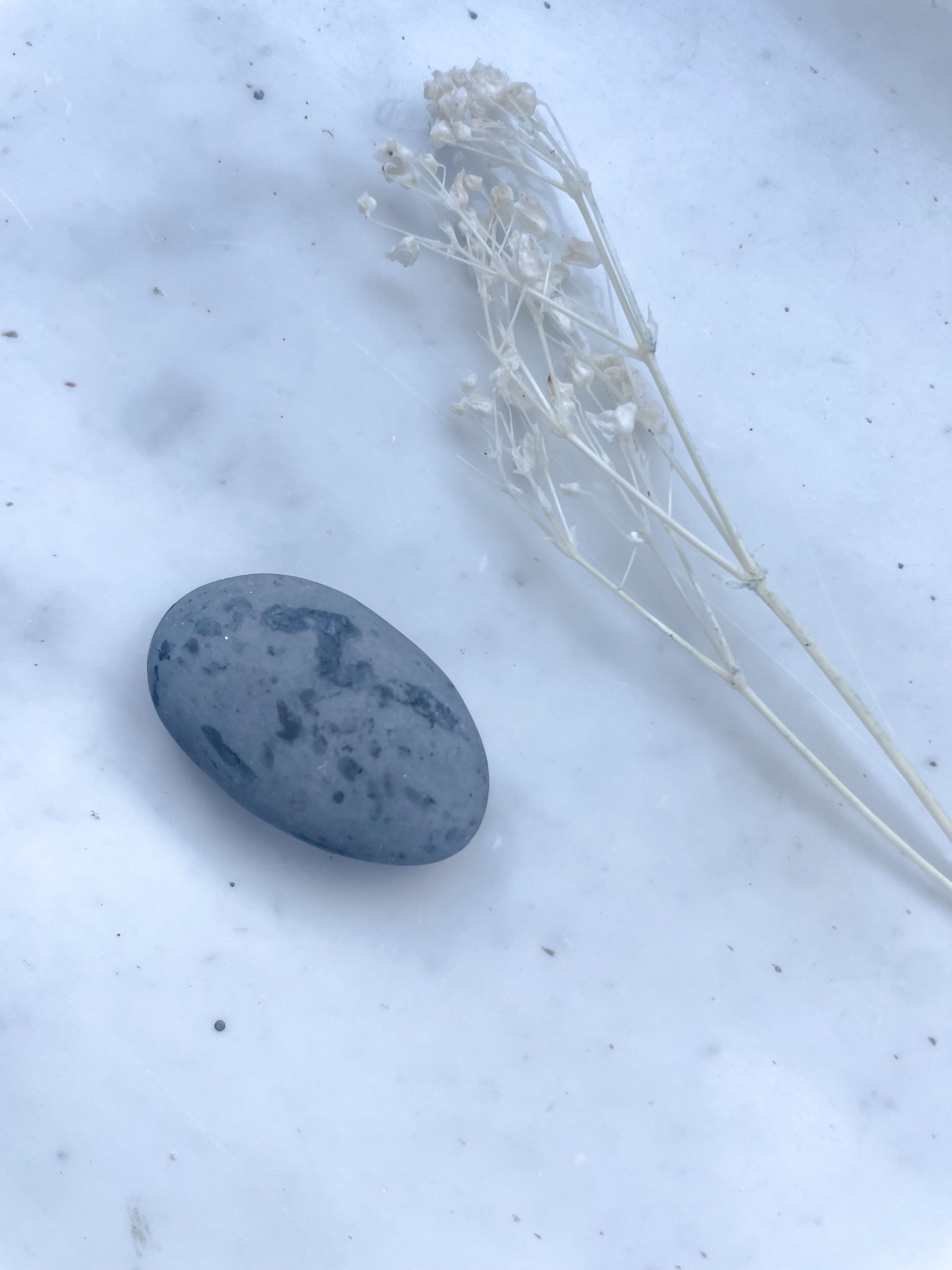 Suikerbonen dragees 1kg - Marmer steengrijs (Papa Chocolat)