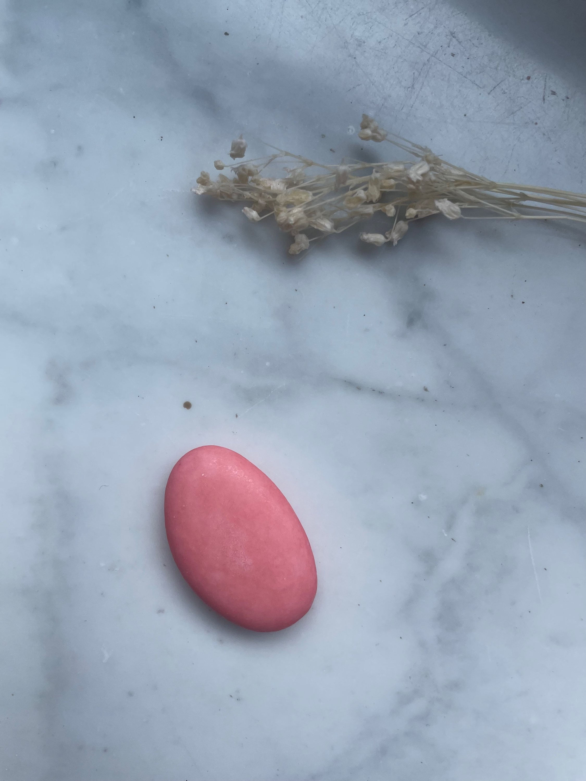 Suikerbonen dragees 1kg - oud roze (DB)