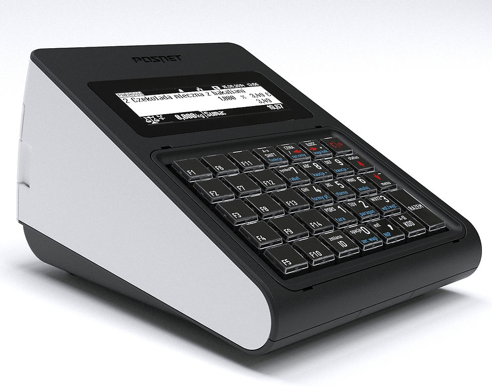 Miniatura: Zestaw kasa fiskalna Posnet Revo Online + terminal Netpay