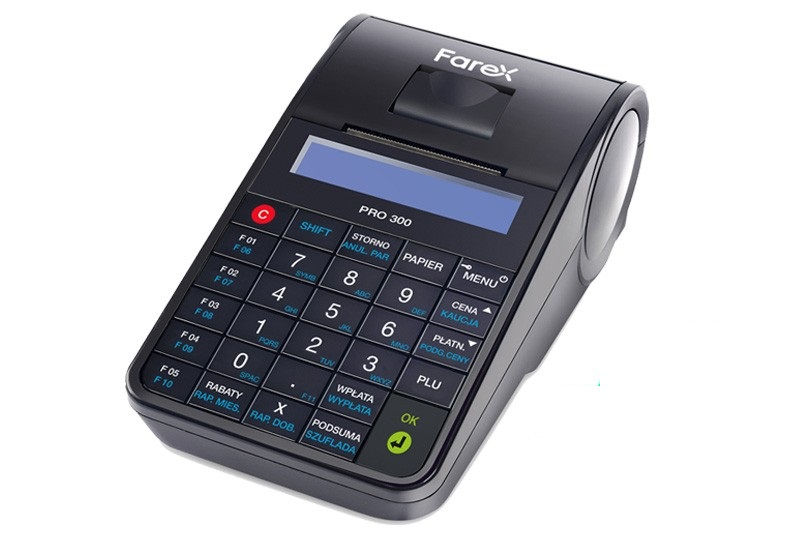 Miniatura: Kasa fiskalna Farex PRO 300 ONLINE wynajem miesiąc/12